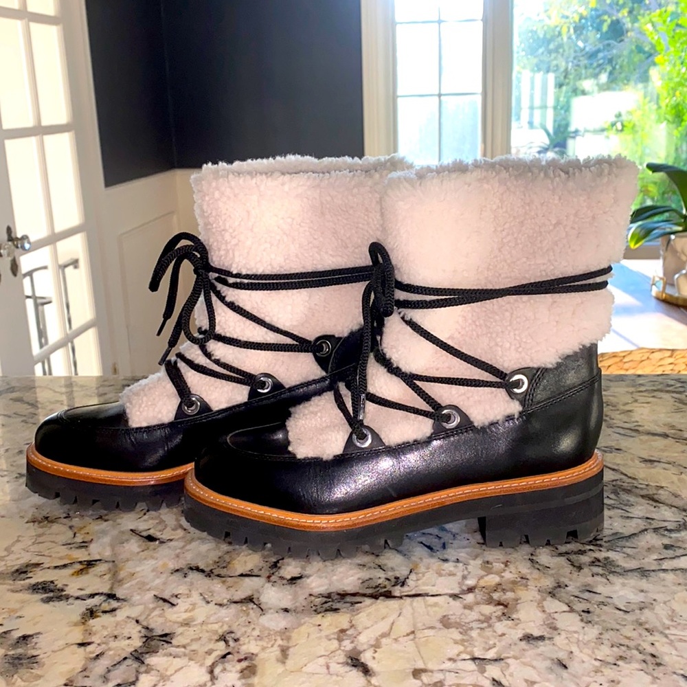 Marc Fisher Sherpa boots